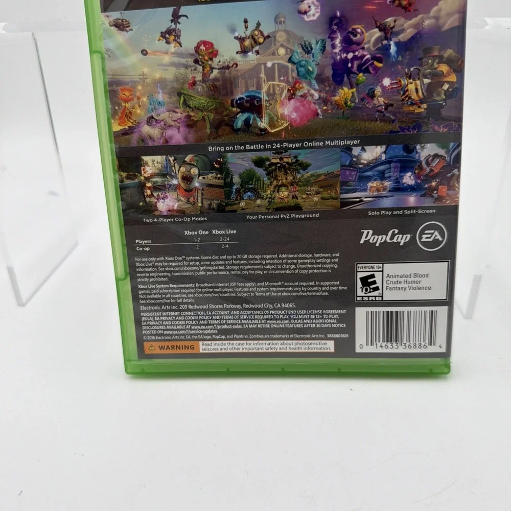 Plants vs. Zombies: Garden Warfare‎ 2 (Microsoft Xbox One, 2016)